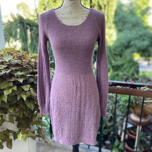 Anthropologie alpaca sweater dress
